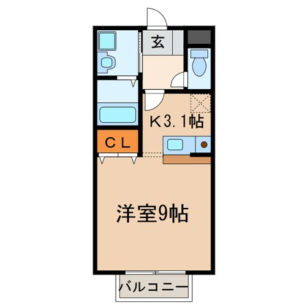 ジュネス　ドミールの物件間取画像